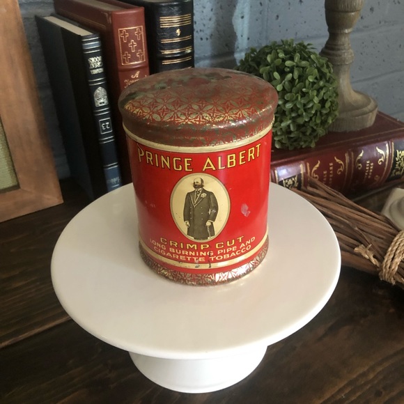 prince albert cigarette tobacco Accents | Vintage Prince Albert Tobacco Tin